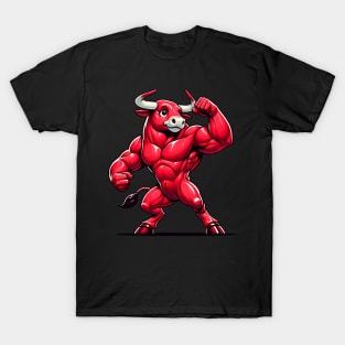 Strong red bull T-Shirt